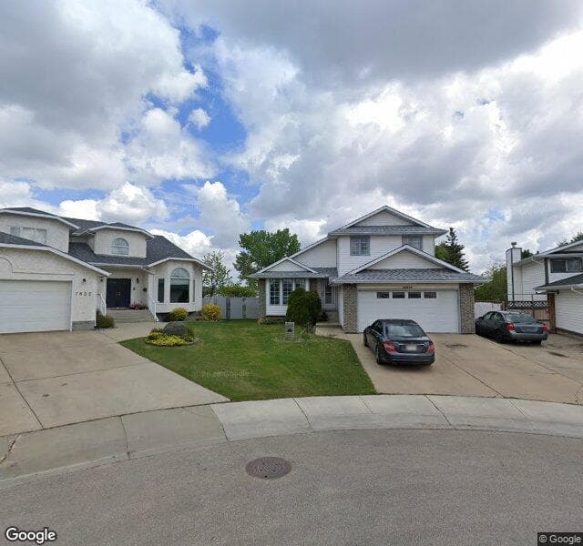 Street view of 15819 76A Street NW, Edmonton
