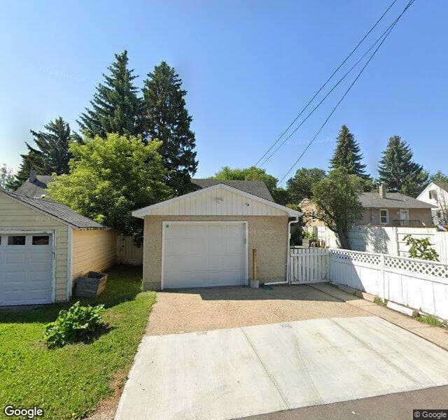 Street view of 7712 77 Avenue NW, Edmonton