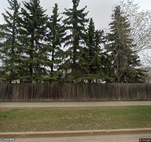 Street view of 18320 58 Avenue NW, Edmonton