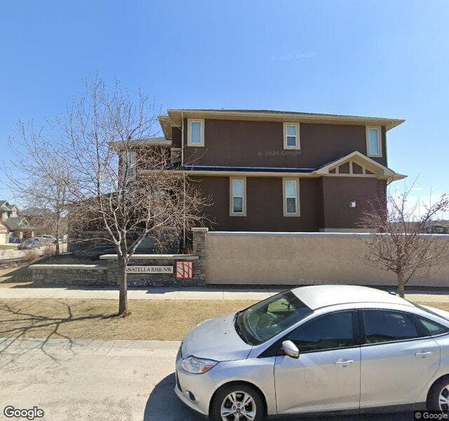 Street view of 3 Panatella Rise NW, Calgary