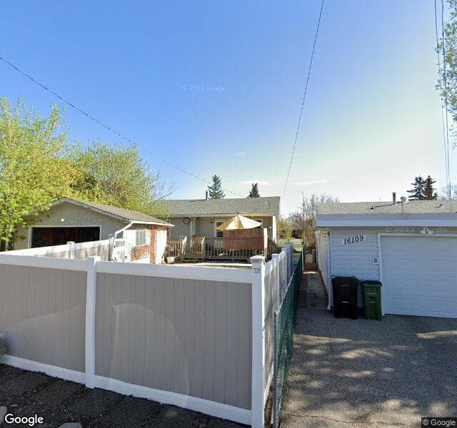 Street view of 16111 89 Avenue NW, Edmonton