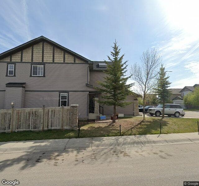 Street view of 104 Panamount Terrace NW, Calgary