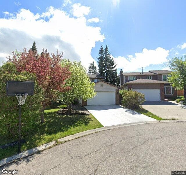 Street view of 132 Millbank Close SW, Calgary