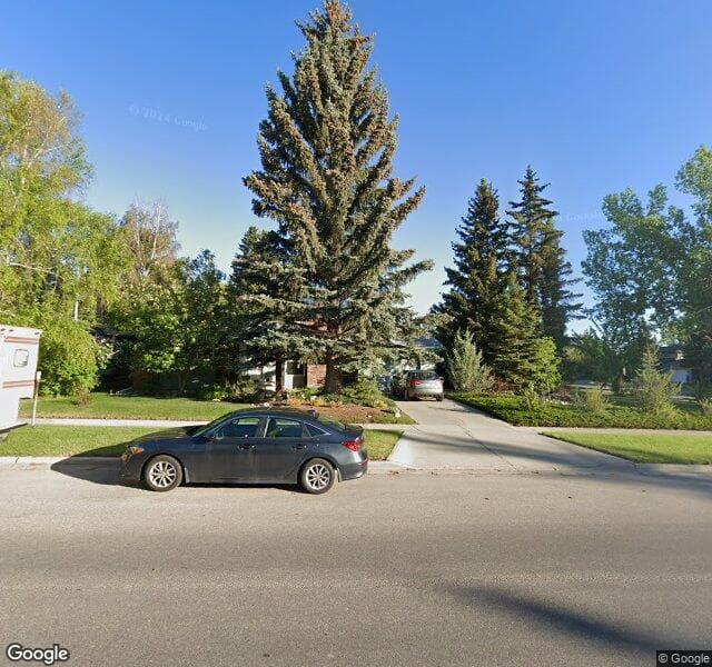 Street view of 9503 Oakfield Drive SW, Calgary