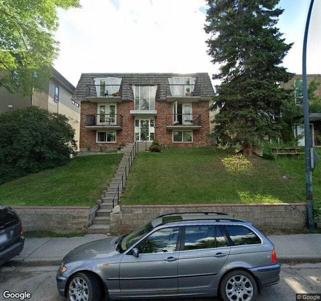 Street view of 202-2317 17A Street SW, Calgary