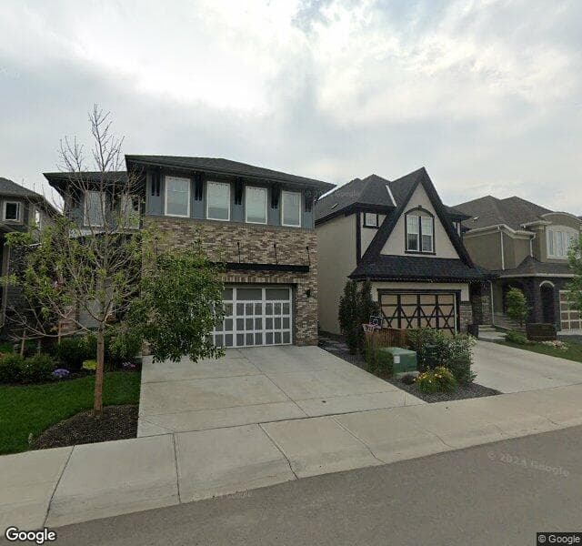 Street view of 38 Masters Villas SE, Calgary