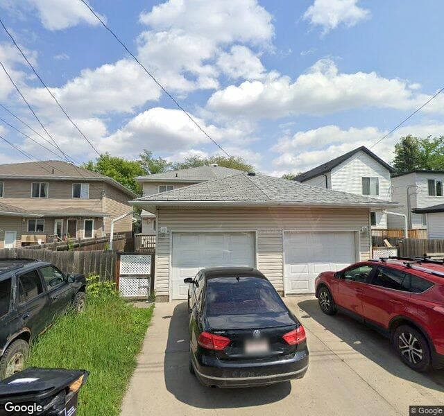 Street view of 12846 121 Street NW, Edmonton