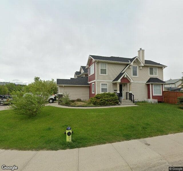 Street view of 7 Cranberry Green SE, Calgary