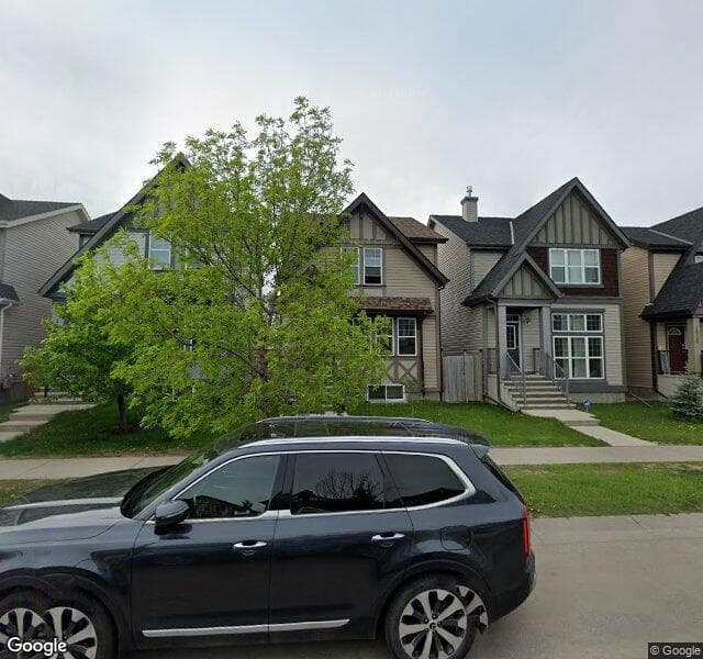 Street view of 1527 New Brighton Drive SE, Calgary