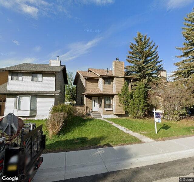 Street view of 187 Templevale Road NE, Calgary