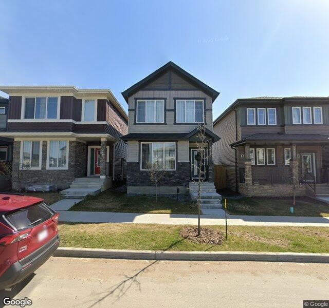 Street view of 2405 Trumpeter Way NW, Edmonton