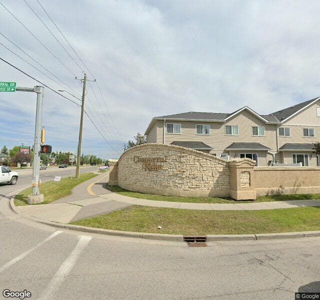 Street view of 89 Chaparral Ridge Terrace SE, Calgary