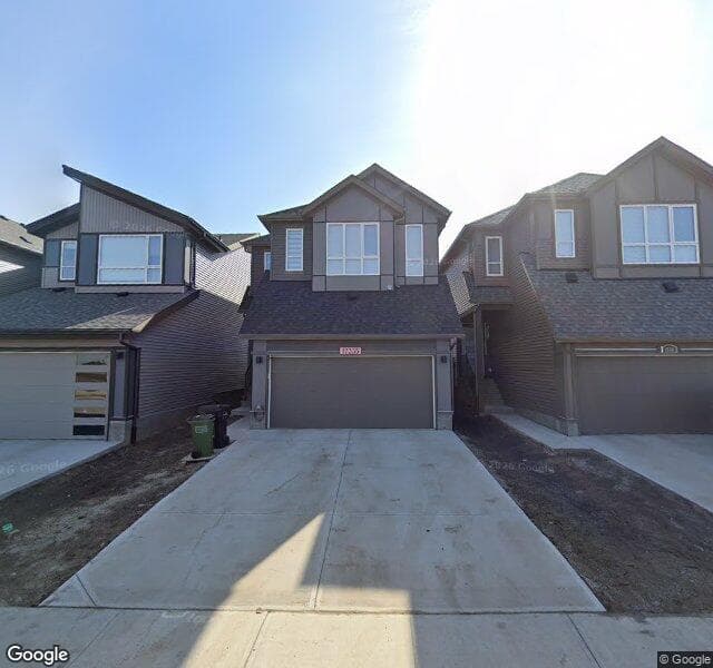 Street view of 17335 3 Street NW, Edmonton