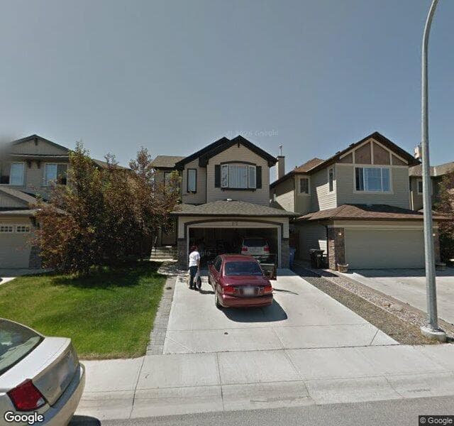 Street view of 25 Everoak Circle SW, Calgary