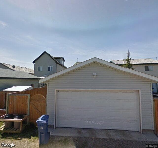 Street view of 136 Mount Aberdeen Close SE, Calgary