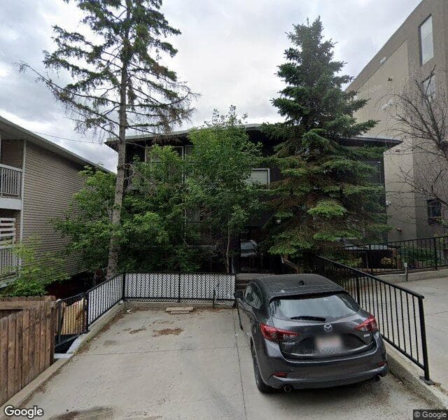 Street view of 201-1727 13 Street SW, Calgary