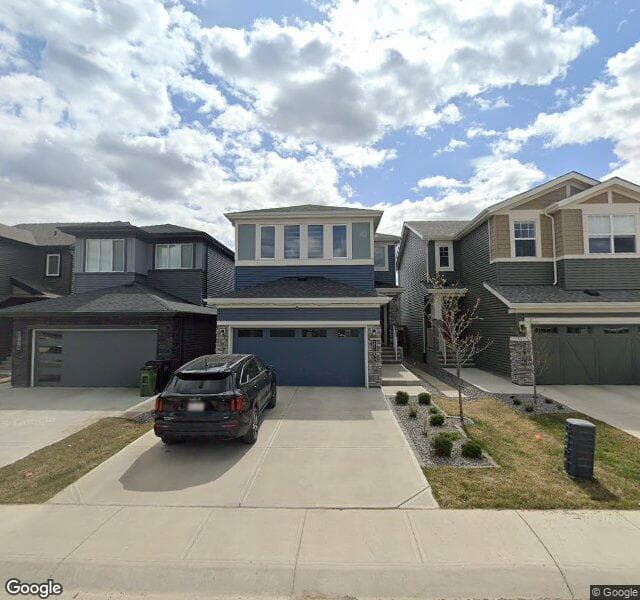 Street view of 22103 82 Avenue NW, Edmonton