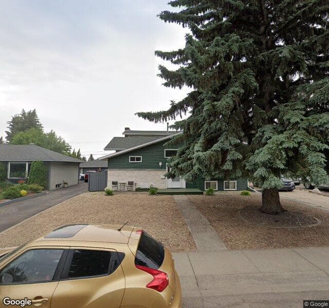 Street view of 4703 105 Avenue NW, Edmonton