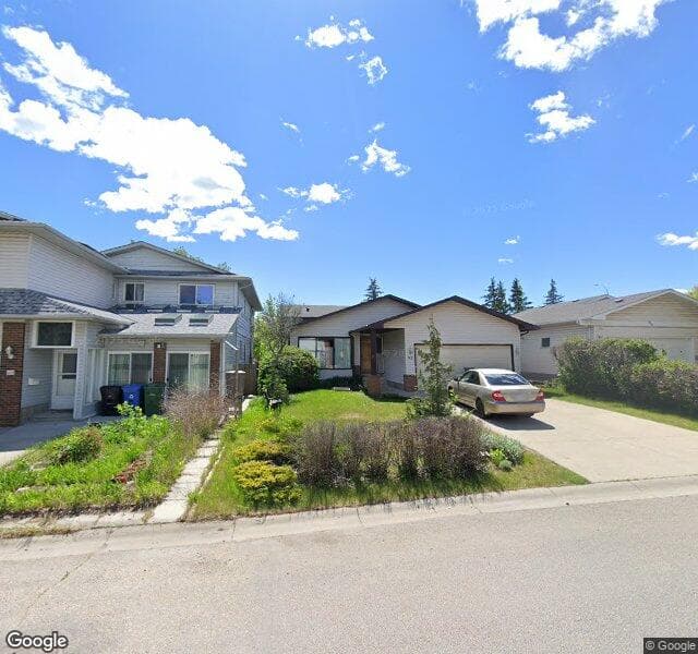 Street view of 92 Hawkwood Way NW, Calgary