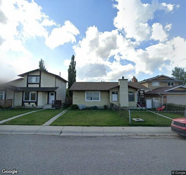 Street view of 174 Maunsell Close NE, Calgary