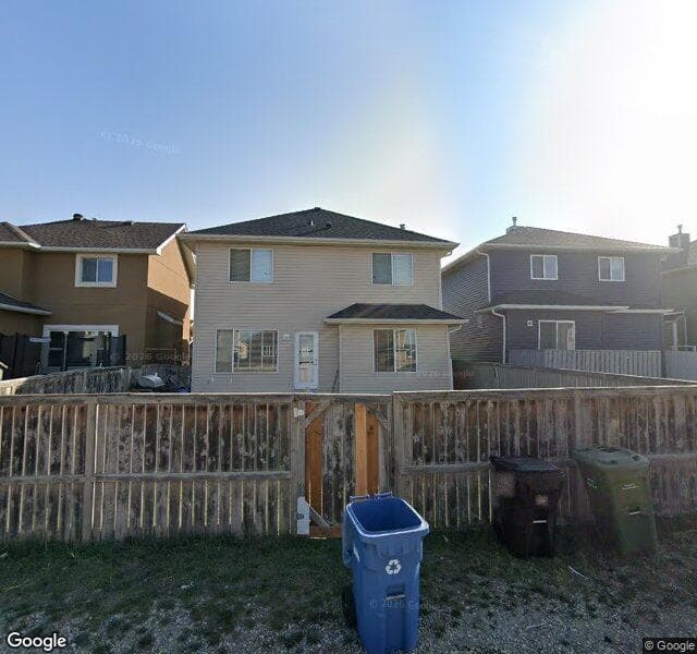Street view of 8234 Saddleridge Drive NE, Calgary