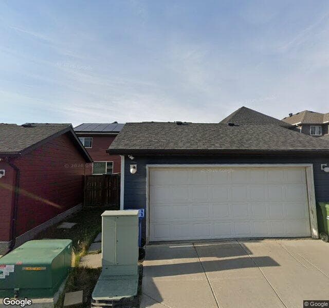 Street view of 465 Evanston Drive NW, Calgary