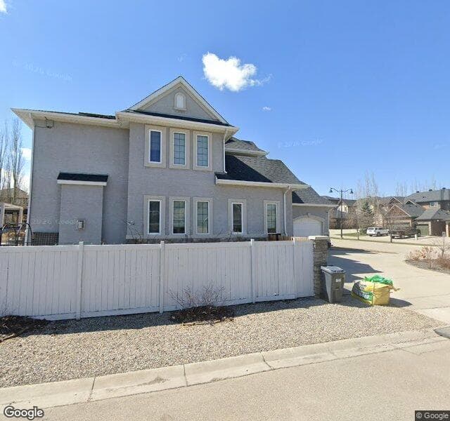 Street view of 161 Panatella Crescent NW, Calgary