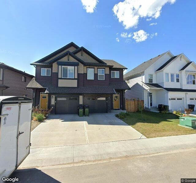 Street view of 1344 Plum Link SW, Edmonton