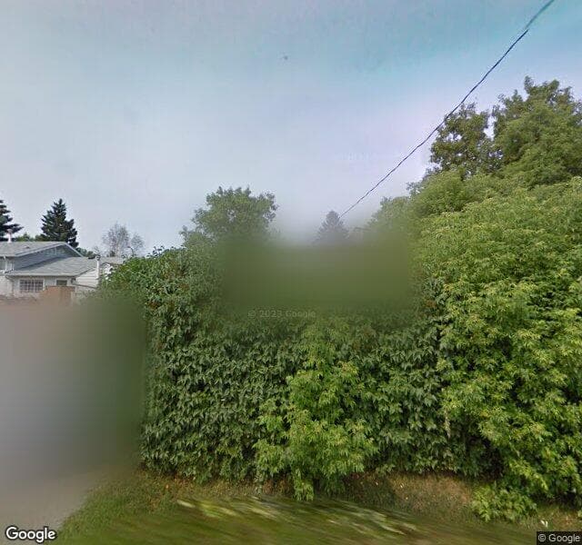 Street view of 7220 Fleetwood Drive SE, Calgary