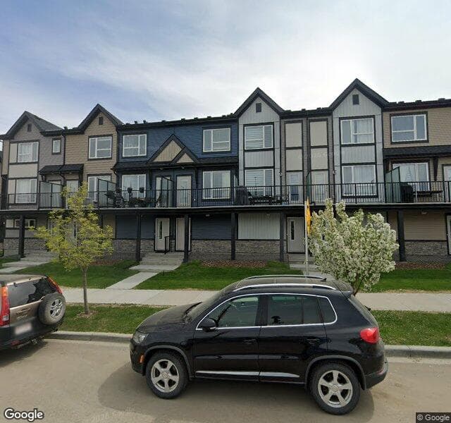 Street view of 832 Belmont Drive SW, Calgary