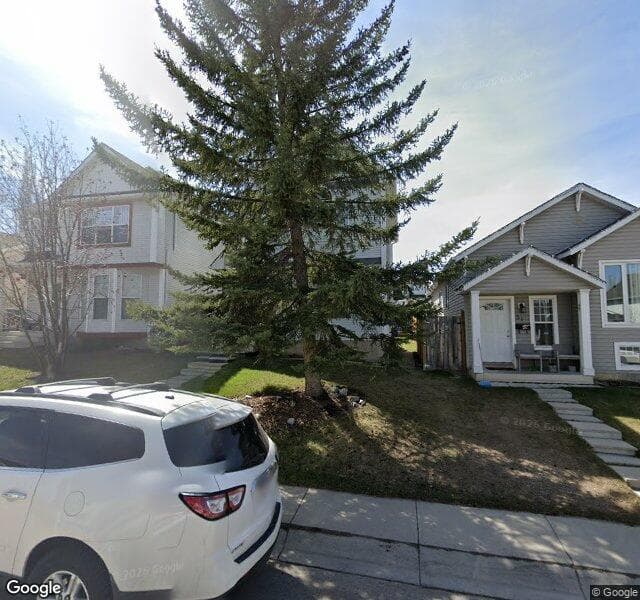 Street view of 55 Hidden Crescent NW, Calgary