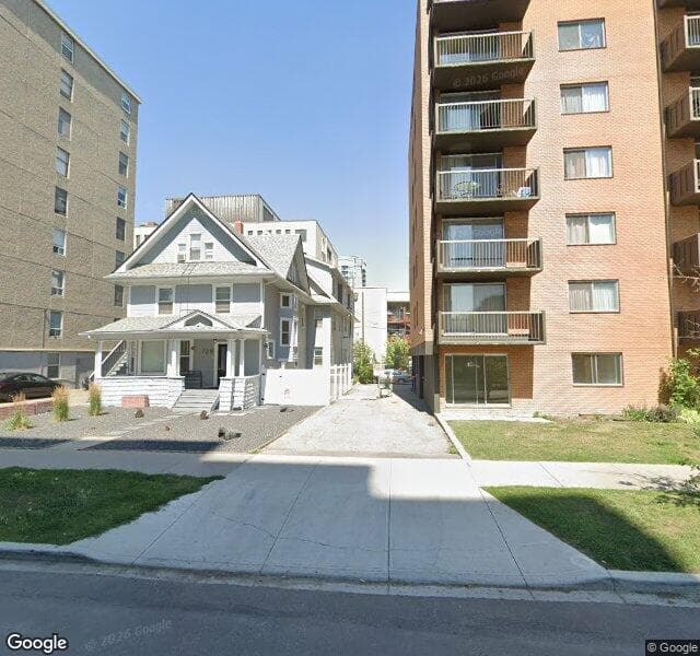 Street view of 1310 7 Street SW, Calgary
