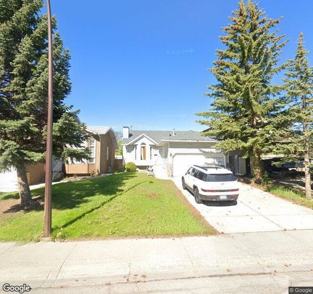 Street view of 2886 Catalina Boulevard NE, Calgary