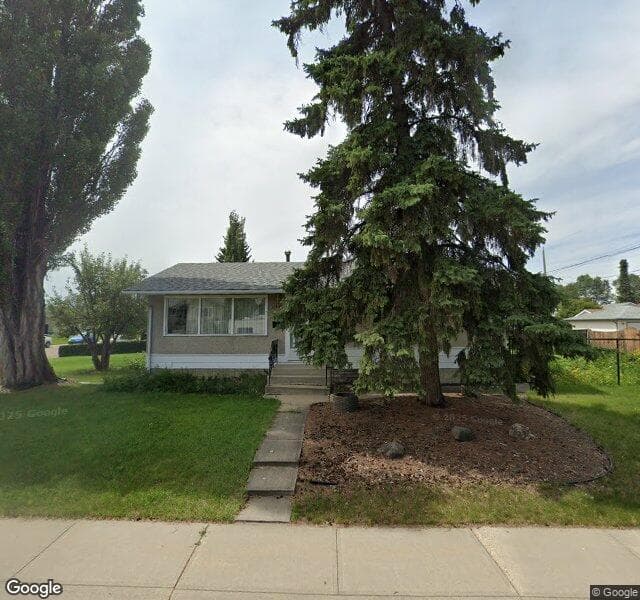 Street view of 10720 157 Street NW, Edmonton