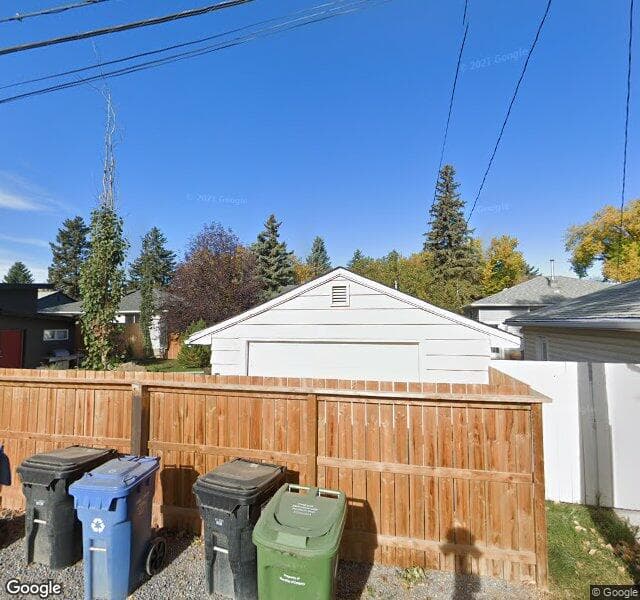 Street view of 712 35 Street NW, Calgary