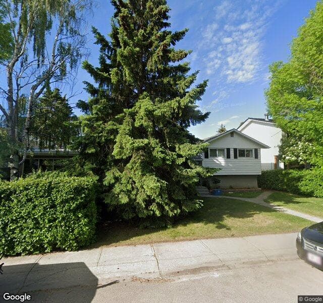 Street view of 2115 Crocus Road NW, Calgary