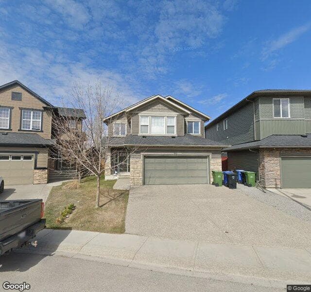 Street view of 99 Evansdale Common NW, Calgary