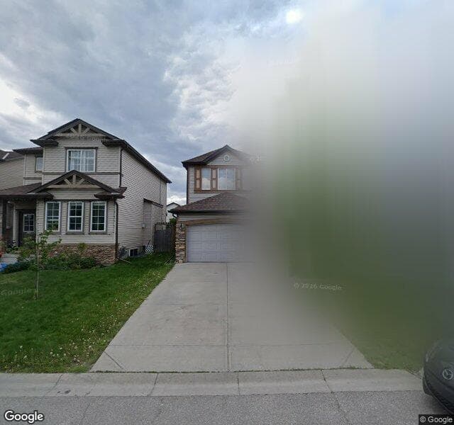 Street view of 112 Covebrook Place NE, Calgary
