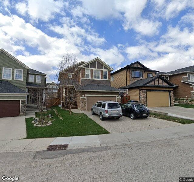 Street view of 258 Evanspark Circle NW, Calgary