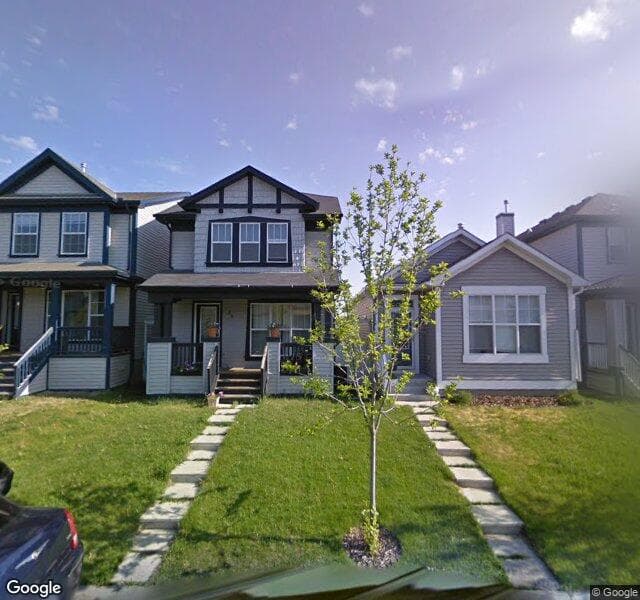 Street view of 48 Prestwick Bay SE, Calgary