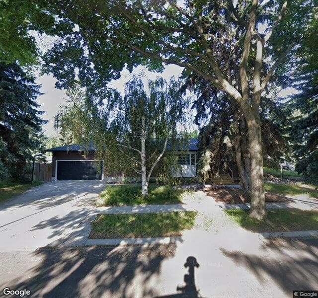 Street view of 11024 133 Street NW, Edmonton