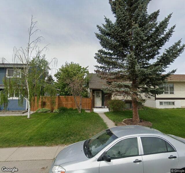 Street view of 40 Fallswater Road NE, Calgary