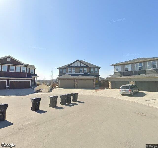 Street view of 35 Evansglen Court NW, Calgary