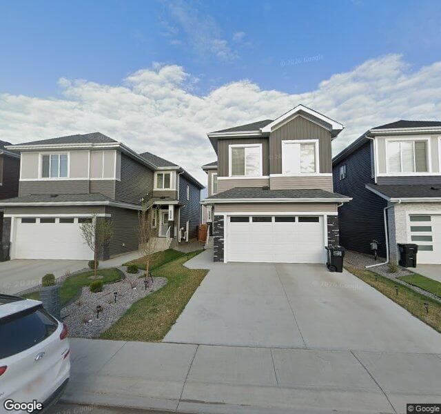 Street view of 3307 160 Street SW, Edmonton