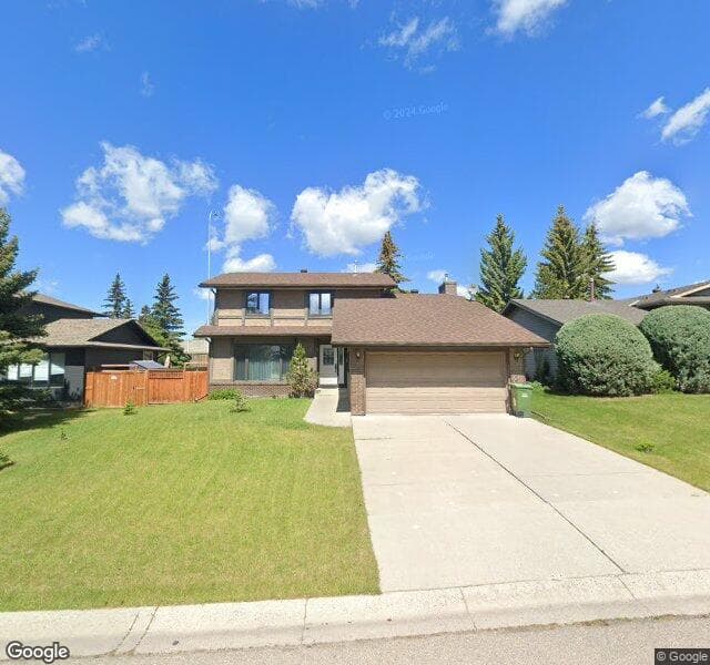 Street view of 111 Dalcastle Way NW, Calgary