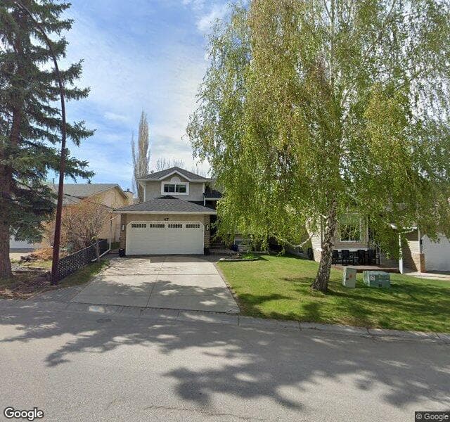 Street view of 47 Sandringham Way NW, Calgary