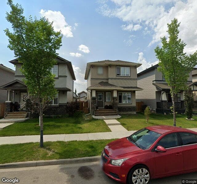 Street view of 1494 33 Street NW, Edmonton