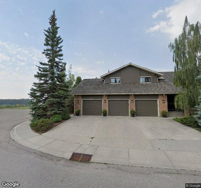 Street view of 60 Woodhaven Crescent SW, Calgary