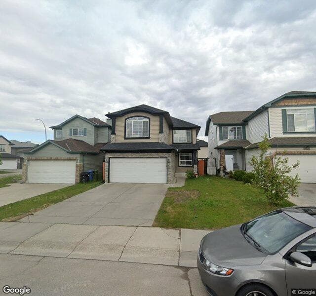 Street view of 5938 Saddlehorn Drive NE, Calgary