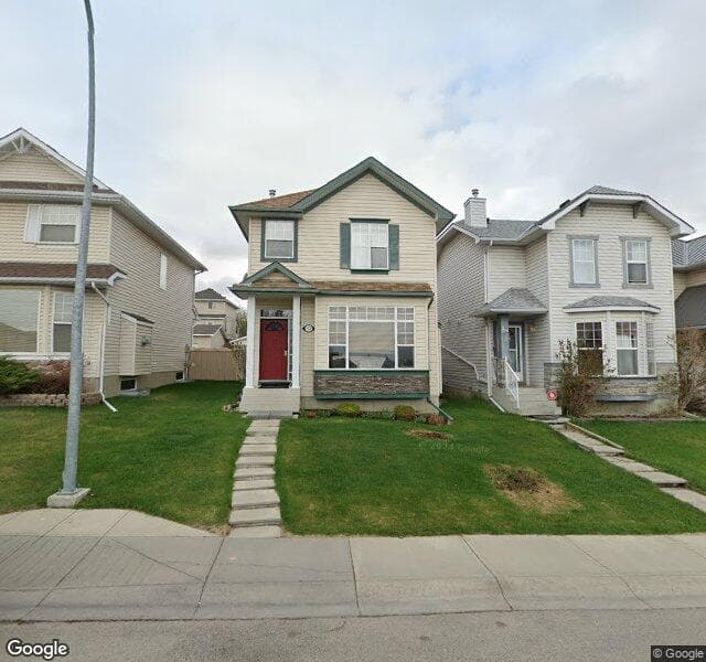 Street view of 23 Hidden Ranch Close NW, Calgary